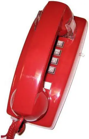 Cortelco 2554 - corded phone (ITT-2554-ARC-RD)