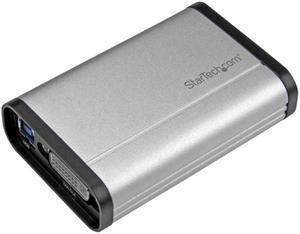 StarTech USB32DVCAPRO DVI Video Capture Card - 1080p 60fps Game Capture Card - Aluminum - Game Capture Card - HD PVR - USB Video Capture