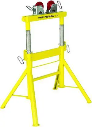 SUMNER 780441 Roller Head Pipe Stand,1/2 to 36 In.