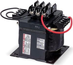 SQUARE D 9070TF150D1 Control Transformer, 150 VA, Not Rated, 55°C, 120V AC,