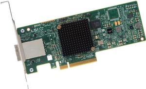 LSI Logic - H5-25460-00 - LSI Logic SAS 9300-8e Host Bus Adapter - 12Gb/s SAS - PCI Express 3.0 x8 - 8 SAS Port(s)