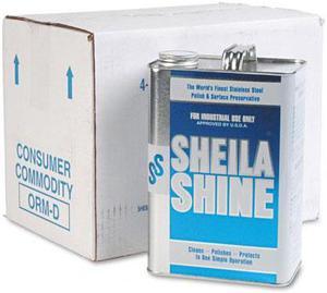 Sheila Shine - 4 - Stainless Steel Cleaner & Polish, 1gal Can