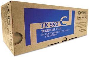 Kyocera Copystar TK592C Laser Toner Cartridge Cyan