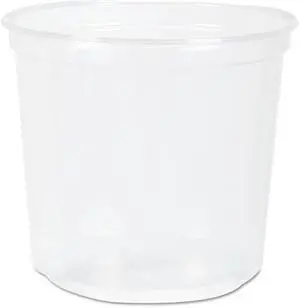 Fabri-Kal RK Ribbed Cold Drink Cups 5 oz Clear RK5