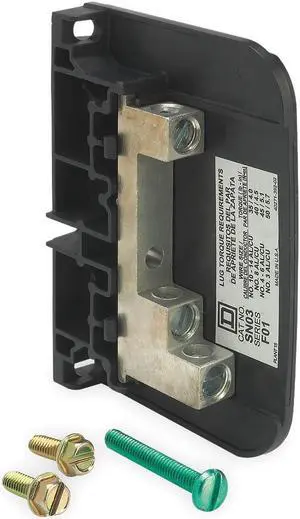 SQUARE D SN0610 Neutral Assembly, 240/600VAC, 60/100A