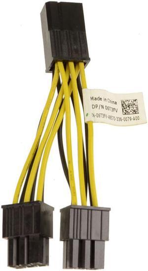 Dell OEM Optiplex XE2 Mini Tower Split Power Cable for PCIE Cards 6T3FV