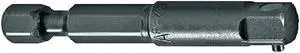 Hex Extensions, 1/4 in (Male Square); 1/4 in (Male Hex) Drive, 6 In