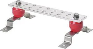 PANDUIT GB2B0306TPI-1 Grounding Busbar, Copper