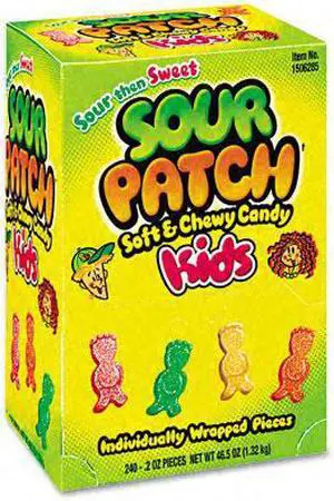 Fruit Flavored Candy, Grab-And-Go, 240-Pieces/Box