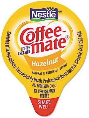 Coffee Mate Liquid Coffee Creamer, Hazelnut, 0.38 Oz Mini Cups, 180/Carton 35080