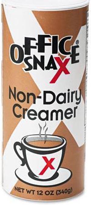 Office Snax 0020CT 12-oz, 24 per Carton Reclosable Canister of Powder Non-Dairy Creamer