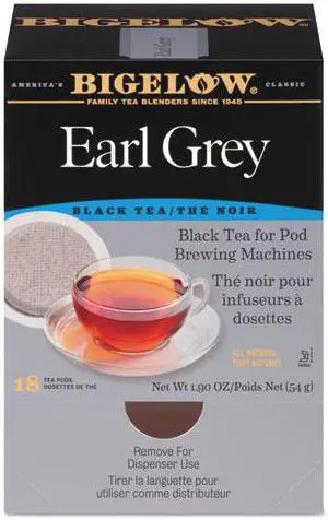 BIGELOW 08906 Tea,Earl Grey,Pod,PK18
