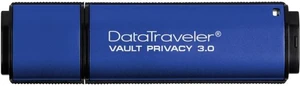 Kingston DataTraveler Vault Privacy 3.0 with Management 16GB USB Flash Drive 256bit AES Encryption DTVP30DM/16GB Kingston DataTraveler Vault Privacy 3.0 with Management 16GB USB Flash Drive 256bit AES Encryption DTVP30DM/16GB