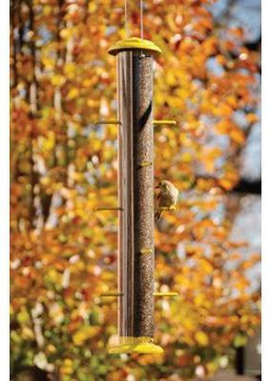 Woodlink Yellow Finch Feeder - 22 Inches Woodlink Yellow Finch Feeder - 22 Inches