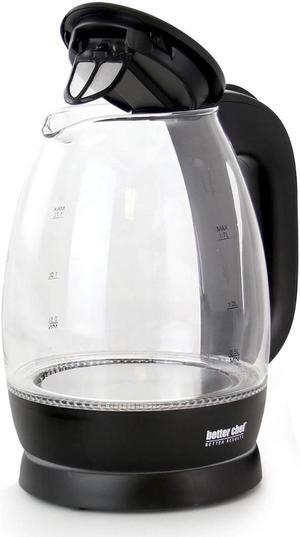 Better Chef 1.7 Liter Glass Cordless Kettle