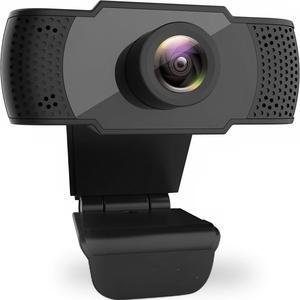 1080P HD Web Cam with Mic for PC Computer and Laptops XBOX, Supports Mac Windows Linux Chrome OS for Live Streaming, Teaching, Online Internet Courses, Video Chat Webcam