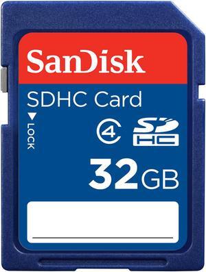 32GB SanDisk Class 4 32 G GB SD HC Secure Digital Memory Card
