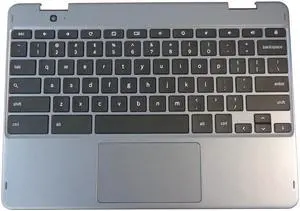 Samsung Chromebook Plus XE521QAB Laptop Palmrest w/ Keyboard & Touchpad