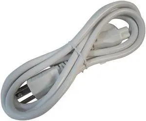 High Quality 3-Prong Mickey Mouse White Laptop Ac Adapter Power Cord