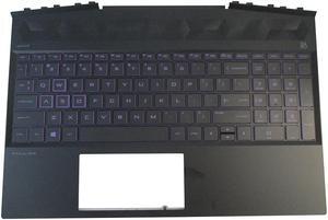 HP Pavilion 15-DK 15T-DK Palmrest w/ Backlit Keyboard L57596-001