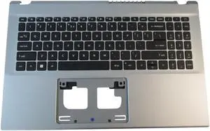 Acer Aspire A515-59 Silver Palmrest w/ Keyboard 6B.K6SN2.001