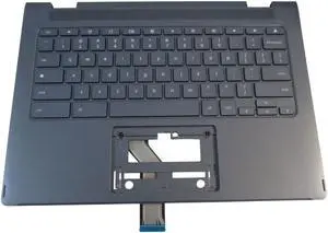 Acer Chromebook Spin 714 CP714-1WN Blue Upper Case Palmrest & Keyboard 6B.K7SN7.023