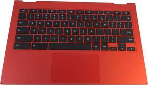 Samsung Galaxy Chromebook 2 XE530QDA Red Palmrest w/ Keyboard & Touchpad BA98-02797A