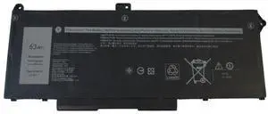 Battery for Dell Latitude 5420 5520 Precision 3560 Laptops 15.2V 63Wh RJ40G M033W 1K2CF 75X16