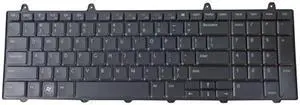 Non-Backlit Keyboard for Dell Studio 1745 1747 1749 Laptops - Replaces F939P