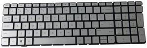 Silver Backlit Keyboard for HP ENVY M7-N Laptops