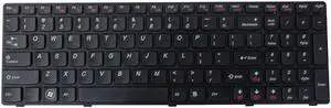 Lenovo B570 B575 B590 V570 IdeaPad Z570 Z575 Black US Laptop Keyboard
