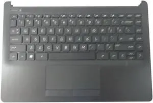 HP 14-CF 14S-CF 14-DF 14S-DF Palmrest w/ Keyboard & Touchpad L24818-001