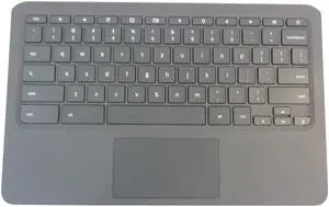 HP Chromebook 11A G6 EE Palmrest Keyboard & Touchpad L52192-001