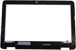 11.6" HD Lcd Touch Screen w/ Bezel for Dell Chromebook 3100 2-in-1 Laptops - Replaces 45GHC, 045GHC, 9MH3J, 09MH3J, FHMWH, 0FHMWH, MFX94, 0MFX94, TM6C0, 0TM6C0, VCTXR, 0VCTXR, XDY73, 0XDY73