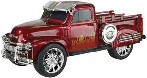 QFX BT-1953RED BT-1953 Retro Truck Bluetooth Speaker (Red)
