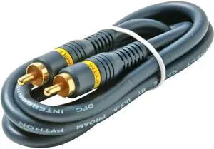 50' Python Home Theater RCA-RCA Video Cables