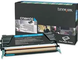 C736/X736/X738 CYAN RETURN PGM TONERCART