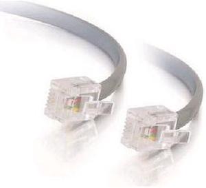 50ft Rj11 6p4c Modular Telephone Cable - 9593