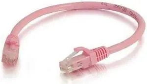 C2g 3ft Cat6 Snagless Unshielded (Utp) Network Patch Cable - Pink - 4045