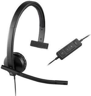 Logitech Usb Headset H570e Mono - 981-000570