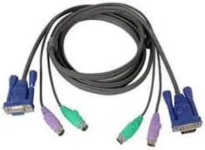 IOGear 6' Ps 2 Kvm Combo Micro Cbl - G2L5002P