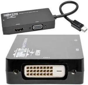 Tripp Lite 6In Mini Displayport To Vga / Dvi / Hdmi Adapter Converter 4Kx 2K 6"