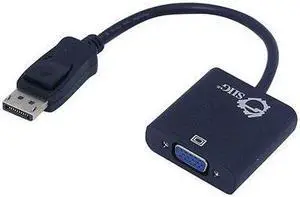 Siig Displayport To VGA Adapter - CB-DP0N11-S1