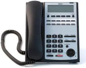 BE110270 12-Button Full-Duplex Tel BLACK - NEC-1100061
