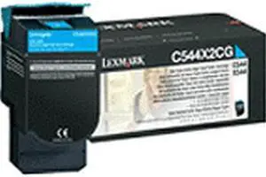 LEXMARK C544/X544 EXTRA HIGH CYAN TONER - C544X2CG