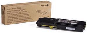Hi-Cap Toner Cartridge Yellow 6600/6605 - 106R02227