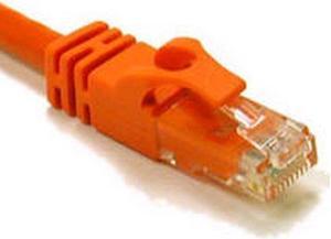 C2G 1FT CAT6 SNAGLESS UTP CBL-ORG - 27810
