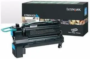 LEXMARK C792, X792 CYAN PRINT CARTRIDGE