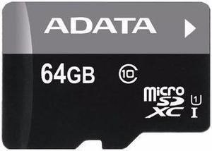 ADATA 64GB Micro SDHC - AUSDX64GUICL10-RA1