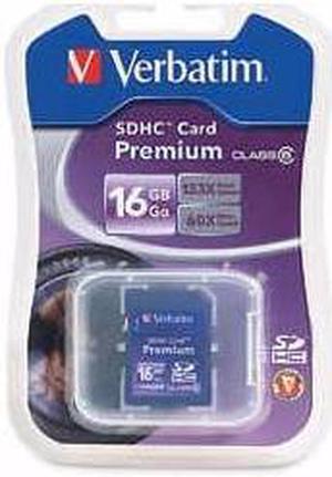 16GB SECURE DIGITAL HI CAP MEM CD CLAS 6 - 96808